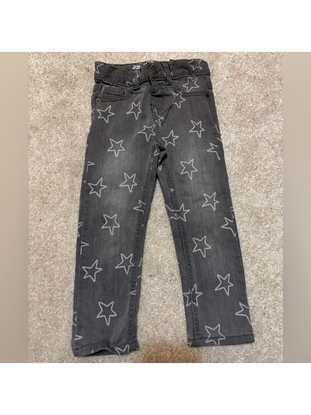 Cat & Jack Starry Gray Kids Jeans